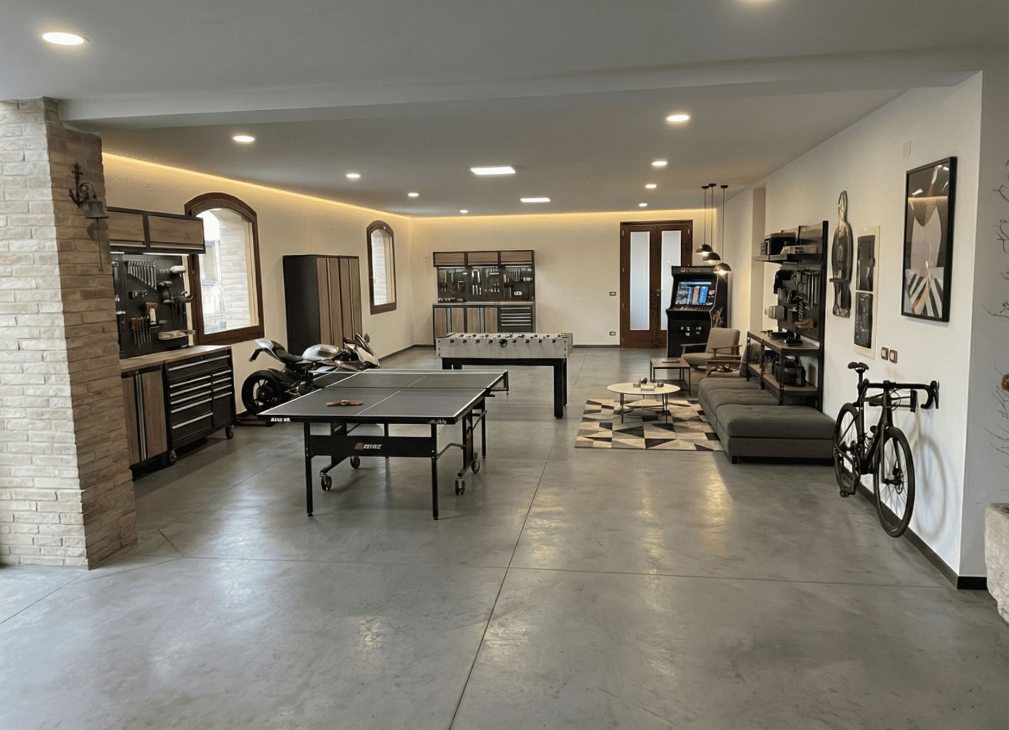 Garage / Sala Feste - Opzione 2