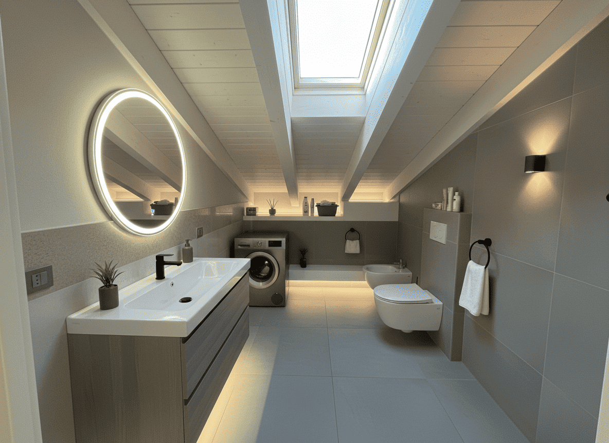 Bagno e Servizi Mansarda